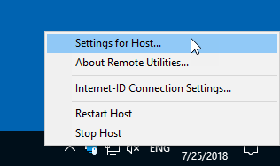 Host-Fenster