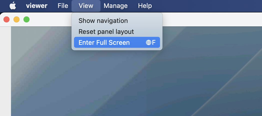 Exit full-screen on Mac? - 05 Feb 2022 04:44:50