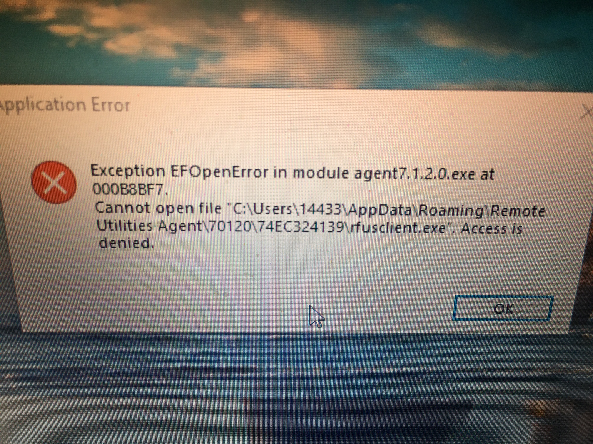 rfusclient.exe is missing upon install