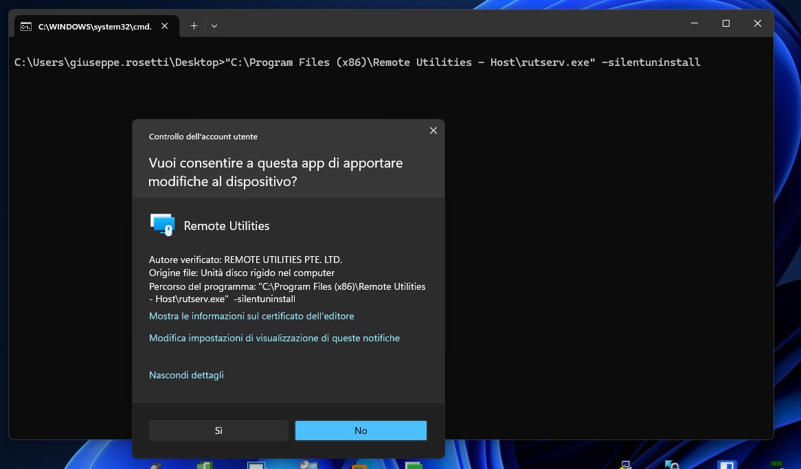 Error 2753: The file rfusutil.exe is not marked for installation