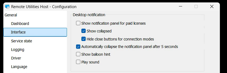 Host user can close active connections even after setting is disabled