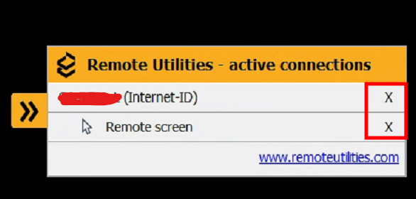Host user can close active connections even after setting is disabled
