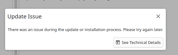 rpm packages will not install