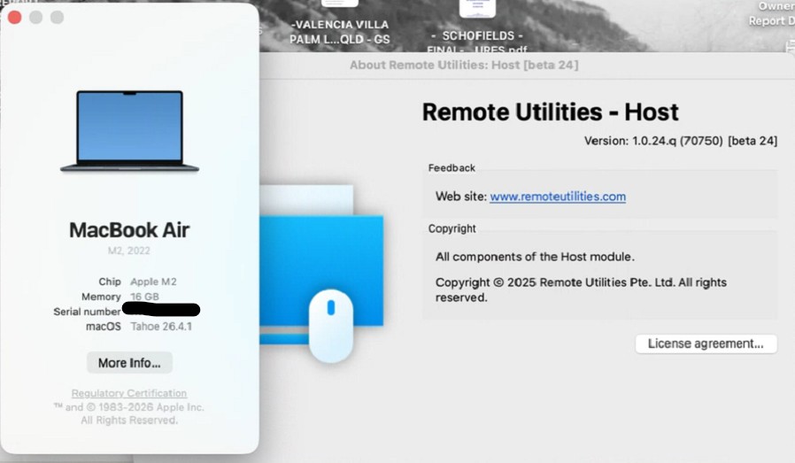 Beta testing: Remote Utilities for macOS/Linux