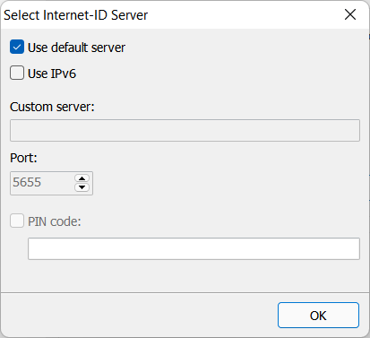 Default ID Server