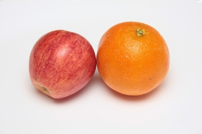 When Apples And Oranges Seem Alike