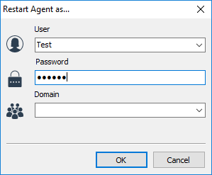 Enter admin credentials