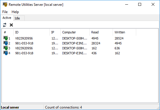 Windows 7 Remote Utilities Server 3.3.5.0 full