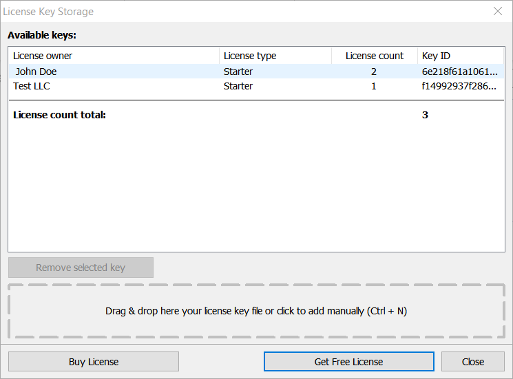 Where is the registration key Where is the registration key