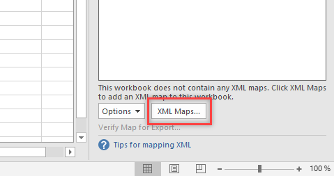 Click XML maps