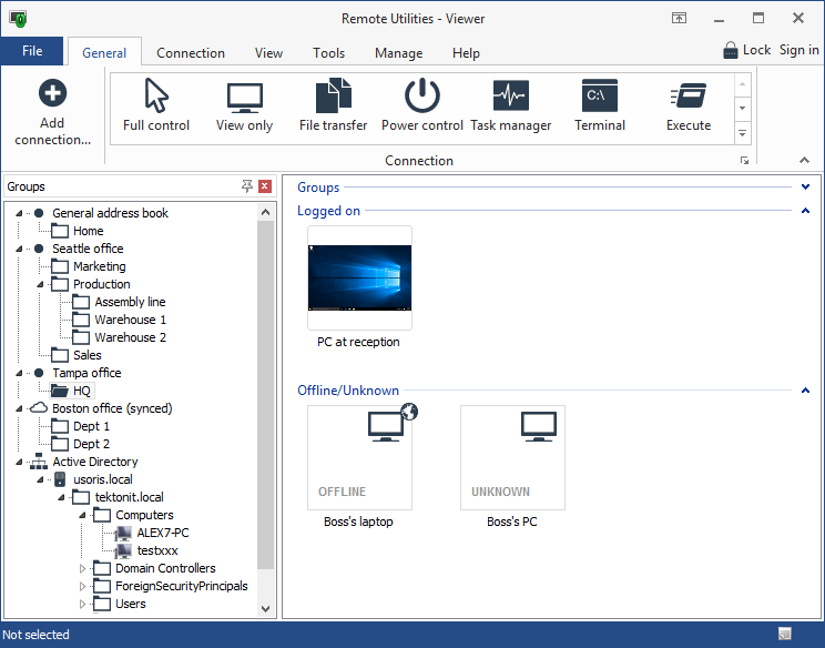 Remote Utilities Viewer