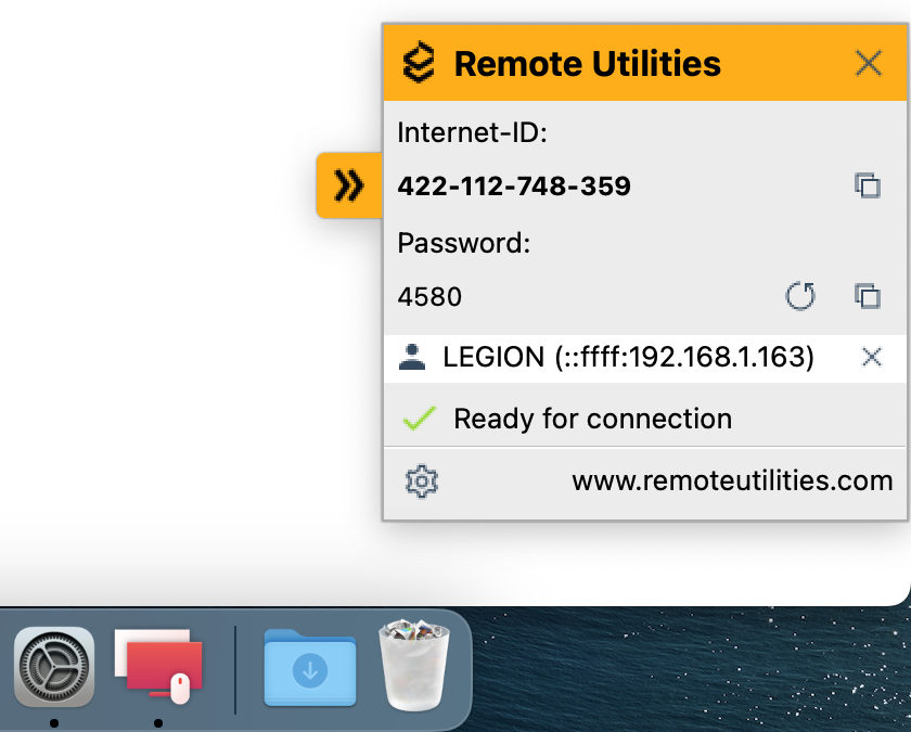 Remote Utilities Agent Release for macOS and Linux
